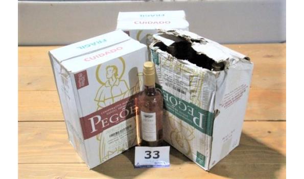 19 flessen rosé wijn  PEGOES 2019